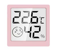 Mini hygromètre numérique pour intérieur | Jauge numérique de température et d'humidité | Jauge électronique numérique de température et d'humidité pour le refroidissement
