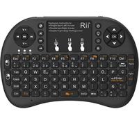 Mini i8+ Mini clavier ergonomique rétroéclairé avec souris Touchpad intégré -