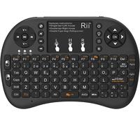 Mini i8+ Mini clavier ergonomique rétroéclairé avec souris Touchpad intégré -