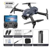 Mini Importateur Professionnel Xs9 8k Hd,Caméra Pour Touristes,Gps,Évitement D'obstacles,Mégaphone À Distance,Quadrirotor,Avion,Jouet Uav - Type Black-Single 8k-1b #B