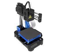 Mini Imprimante 3D, 100-240V 4x4x4 Pouces Volume d' Haute Précision Petit Kit d'Imprimante 3D DIY pour Débutants (Prise UE)