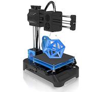 Mini Imprimante 3D FDM pour Débutants et Enfants, Nouvelle Technologie D'extrudeuse Améliorée, Volume D'impression 4 X 4 X 4 Pouces, Machine D'impression 3D pour PLA TPU 1,75 Mm (Prise UE)