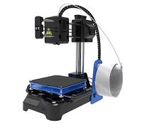 Mini Imprimante 3D FDM pour Débutants, Imprimante 3D Amovible à Assemblage Rapide, Première Imprimante 3D D'entrée de Gamme, Taille d'impression 4 X 4 X 4 Pouces (Prise UE)