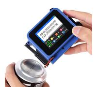 Mini imprimante à jet d'encre portable compacte pour toutes les surfaces avec cartouche noire à séchage rapide, mini machine de codage portable M11Pro pour texte, date, code-barres, logo, code QR