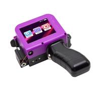 Mini imprimante à Jet d'encre Portable Date de Production Code QR Encodeur d'étiquettes 12,7 mm Prise en Charge Plusieurs systèmes linguistiques(Printer - 4 Ink)