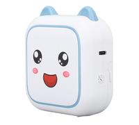 Mini Imprimante d'autocollants sans Fil, sans Encre, Faible Bruit, Gain de Temps, Imprimante d'autocollants Portable, Thermique pour Notes (Blue)