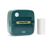 Mini imprimante de poche portable thermique instantanée pour impression photo BT sans fil compatible avec l'application Android ou iOS, prise en charge d'étiquettes de reçus, mémos, autocollants