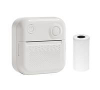 Mini imprimante de poche portable thermique instantanée pour impression photo BT sans fil compatible avec l'application Android ou iOS, prise en charge d'étiquettes de reçus, mémos, autocollants