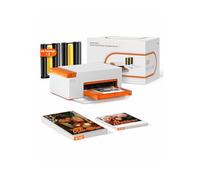 Mini imprimante photo portable - LIENE - Amber M110 - Thermosublimation - Bluetooth 5.2 - Kit 60x10x15+20 autocollants