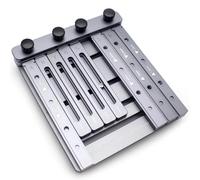 Mini imprimante pochoir pâte à souder - Machine d'impression avec échelles et fixation double face, compatible avec des tailles de pochoirs jusqu'à 109 × 135 mm, idéale pour l'industrie de