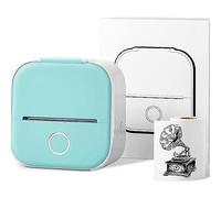 Mini imprimante Print Pods, imprimante Photo Bluetooth sans Fil pour Cartes mémoire d'anatomie, Journal de Bricolage, Photos, Notes, Cadeau pour Enfants,Green