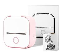 Mini imprimante Print Pods, imprimante Photo Bluetooth sans Fil pour Cartes mémoire d'anatomie, Journal de Bricolage, Photos, Notes, Cadeau pour Enfants, Pink