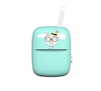 Mini imprimante thermique de poche pour maison - Bleu