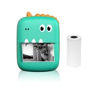 Mini imprimante thermique multifonction portable pour impression photo instantanée sans encre - Connexion BT pour smartphone avec 1 rouleau de papier de 57 mm - Compatible avec système iOS Android
