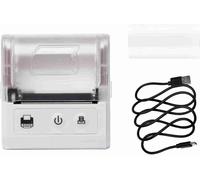 Mini-imprimante thermique portable 2 pouces avec USB & Bluetooth - Imprimante de reçus 57 mm pour l'hôtellerie et laau détail