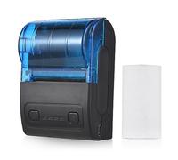 Mini imprimante thermique portable 2 pouces sans fil B reçu Bill Tiet imprimante avec rouleau de papier d'impression de 57 mm compatible avec Windows for les ventes de restaurants et les magasins de d