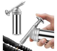 Mini injecteur de graisse - outil, buse à aiguille | Pistolet de lubrification de capacité de 80cc avec pression de sortie élevée de 1000 psi, applicateur d'huile compacte portable pour la clé à