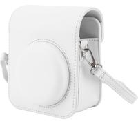Mini Instant Camera Housse de protectionPolyuréthaneavec bandoulière réglable pour Fujifilm Instax 12 Blanc