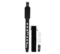 Mini instrument à vent numérique, connectivité MIDI, saxophone électronique avec batterie rechargeable, 10 tonalités, buse amovible (noir)