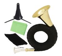 Mini instrument de musique français de poche pour décoration | Français compact avec support pour débutants, performance sur scène, voyage, pratique de musique, événement