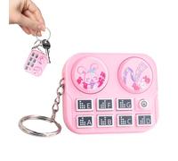 Mini - Instrument Player Pendentif - Musical Record,Composite, Ensures Outstanding StrengBackpack Handbag Party Travel Home Office Commuting Classroom, rose(w), verwijzen naar de beschrijving