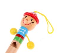 Mini Instruments De Musique En Bois, Figurines De Dessin Animé, Jouets De Sifflement, Cadeau De Noël, 1 Pièce