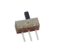 Mini interrupteur à bascule à bouton-poussoir, SS12D00 interrupteur coulissant vertical à micro broches 3 1P2T 2 positions poignée 3-6mm 20/50/100 pièces(4mm,50PCS)