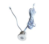 Mini interrupteur détecteur de mouvement infrarouge PIR LED 12 V CC Blanc