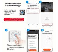 Mini interrupteur intelligent Tuya Zigbee, disjoncteur caché, prend en charge la télécommande à double contrôle, application