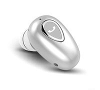 Mini Invisible True Wireless Écouteurs stéréo sans fil avec qualité d'appel HD, microphone intégré, design intra-auriculaire compact pour un son cristallin - Compatible avec les appareils Blue-tooth