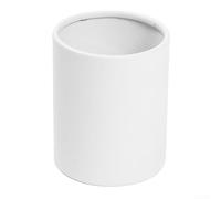 Mini jardinière ronde décorative parfaitement adaptée pour les bouquets et les besoins de décoration de fête (1 blanc 8 x 6,5 cm)