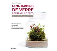 Mini-jardins de verre & terrariums déco - 20 réalisations pas à pas