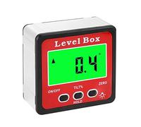Mini jauge d'angle numérique avec cadre en métal pour le travail du bois
