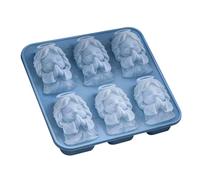 Mini Jesus Ice Tray - 3D Praying Shape Silicone Freezer Mold, Six Slot Flexible Nonstick Cube Creator, Novelty Religious Figure Chilling Tool for Drink Presentation | Daily Kitchen Party Picnic Campin