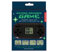 Mini jeu d'Arcade rétro noir - Kikkerland - Noir -