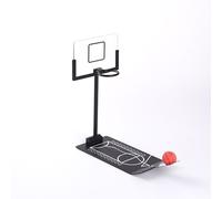 Mini Jeu De Basket-Ball Pliable Pour Les Amateurs De Nba Et Cba,Table De Bureau,Jouets D'entraînement,Cadeau D'anniversaire - Type Black