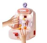 Mini jeu de basket-ball STEM - Jouet éducatif STEM - Jeu de cerceau de bureau - Petit kit de basketball interactif - Activités amusantes de coordination œil-main - Pour les joueurs à la maison, les