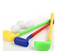 Mini Jeu De Golf Pour Enfants, 3 Clubs De Golf + 3 Balles De Golf, Jouet Pour Bébé, Développement Des Capacités De Préhension
