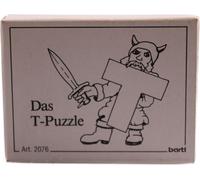 Mini jeu de logique "Das T-Puzzle" (Le casse-tête en T)