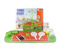 Mini Jeu de Tennis de Table - Ensemble de Planche Pliable, Amusant pour et Adultes, Jouet de Sport de Bureau | Système d'activité multijoueur engageant, Module de Divertissement récréatif à l'