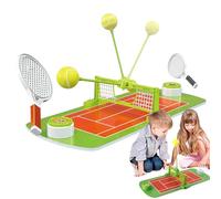 Mini Jeu De Tennis | Table De Tennis pour,Activités Sportives Deux Joueurs Portable pour Famille Voyage Et Anniversaire