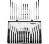 Mini jeu de tournevis mécaniques de précision,jeu d'outils d'horloger,réparation de lunettes et d'horloger,petit tournevis,tournevis de précision (17 in 1)