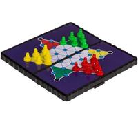 Mini Jeux De Voyage Magnétiques Pour Femme,Parchis,Échecs,Trois En Ligne,Halma,13x7cm(Halma)