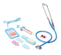 Mini Jouet De Simulation De Docteur, Ensemble De 5 Pièces, Seringues De Stéthoscope Réglables Anti-Impact, Jouet Éducatif Pour Enfants
