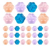 Mini Jouets à Presser glaçons, 30 pièces, balles Anti-Stress, Jouet sensoriel élastique Doux et réutilisable pour la Relaxation et la Concentration, en Forme de Griffe de Chat