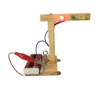 Mini Jouets Éducatifs Pour Enfants, Expérience Scientifique, Cadeau Pour Garçons, Puzzle Assemblé De Feux De Circulation, Gizmo Pour Étudiants