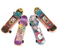Mini jouets Skateboard - PTIT CLOWN - re23490 - Lot de 4 - Multicolore - Pour enfants - Mixte