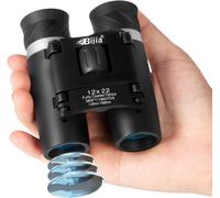 Mini Jumelles Compactes Hd 12 X 22 Pour Observation Des Oiseaux, Concerts, Festivals, Courses De Chevaux, Pêche, Camping, Randonnée Et Toutes Les Activités De Plein Air Et Sportives[Z737]