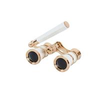Mini jumelles en métal 3x25, légères, design rétro, pour enfants et femmes ¿ Grossissement 3x, compactes et élégantes