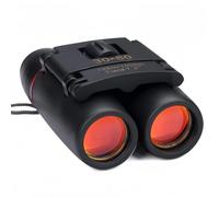 Mini jumelles portables, zoom 30 x 60 avec grand angle de vue pliable, télescope avec vision nocturne à faible lumière pour l'observation des oiseaux, le camping, la randonnée, les voyages